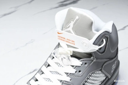 Grey' 5 Jordan Retro 'Wolf 136027-005 1202